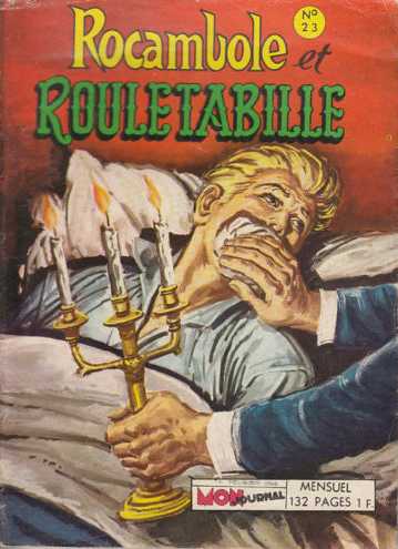 Scan de la Couverture Rocambole et Rouletabille n 23